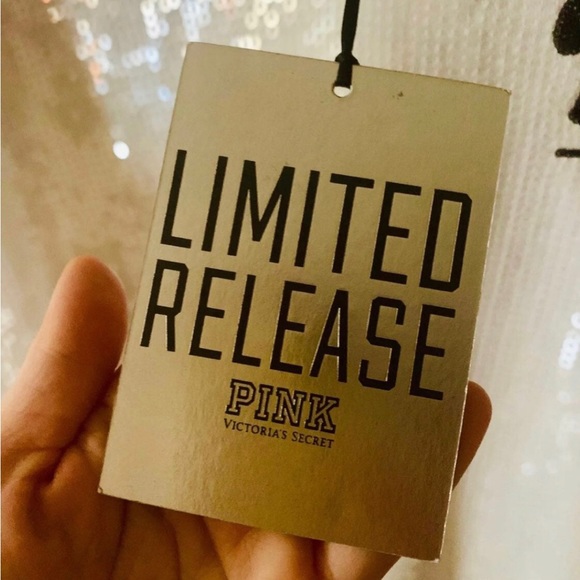 Victoria’s Secret Pink Limited Release Full Sequin Crewneck Sweater- Medium - Picture 13 of 14